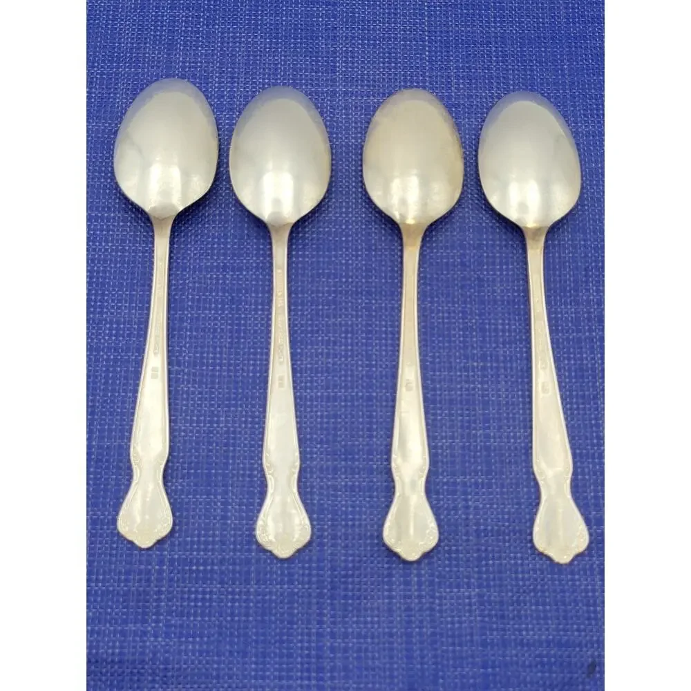 Rogers Brothers Daybreak Elegant Lady Set of 4 Tablespoons Reinforced Plate IS